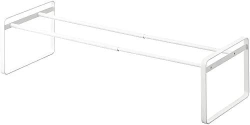 INDIAN DECOR 39229 Adjustable Shoe Rack/Entry Way Shoe Rack for Home and Office - White