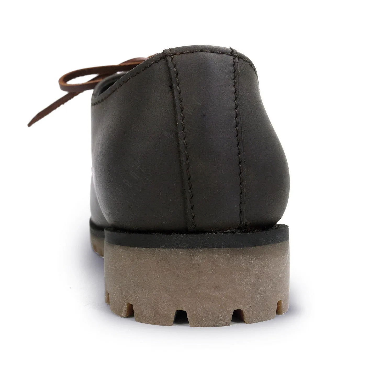 Industrial British Steel Cap Leather Shoes Low Cut