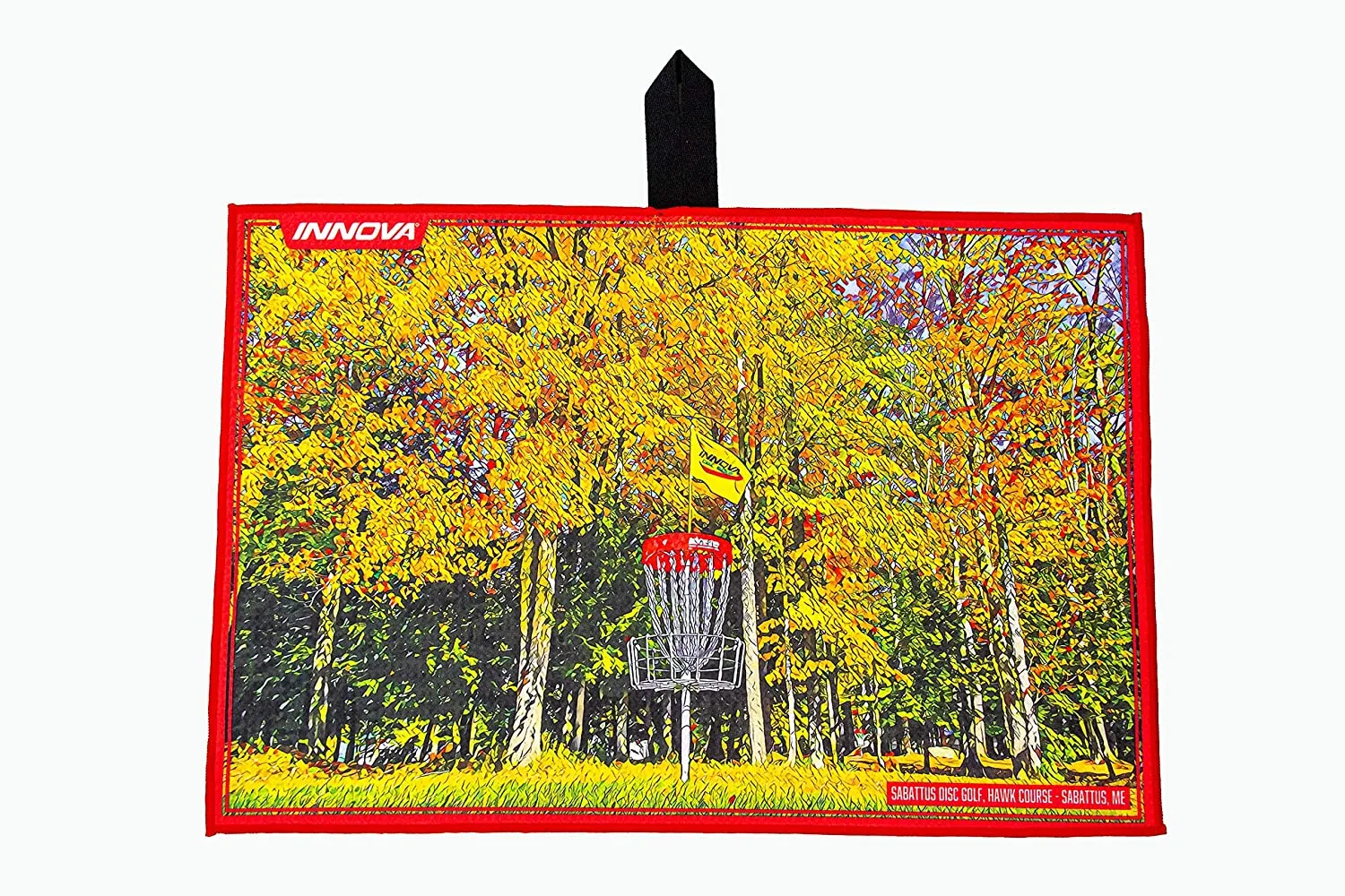 Innova Tour Towel - Red Sabattus