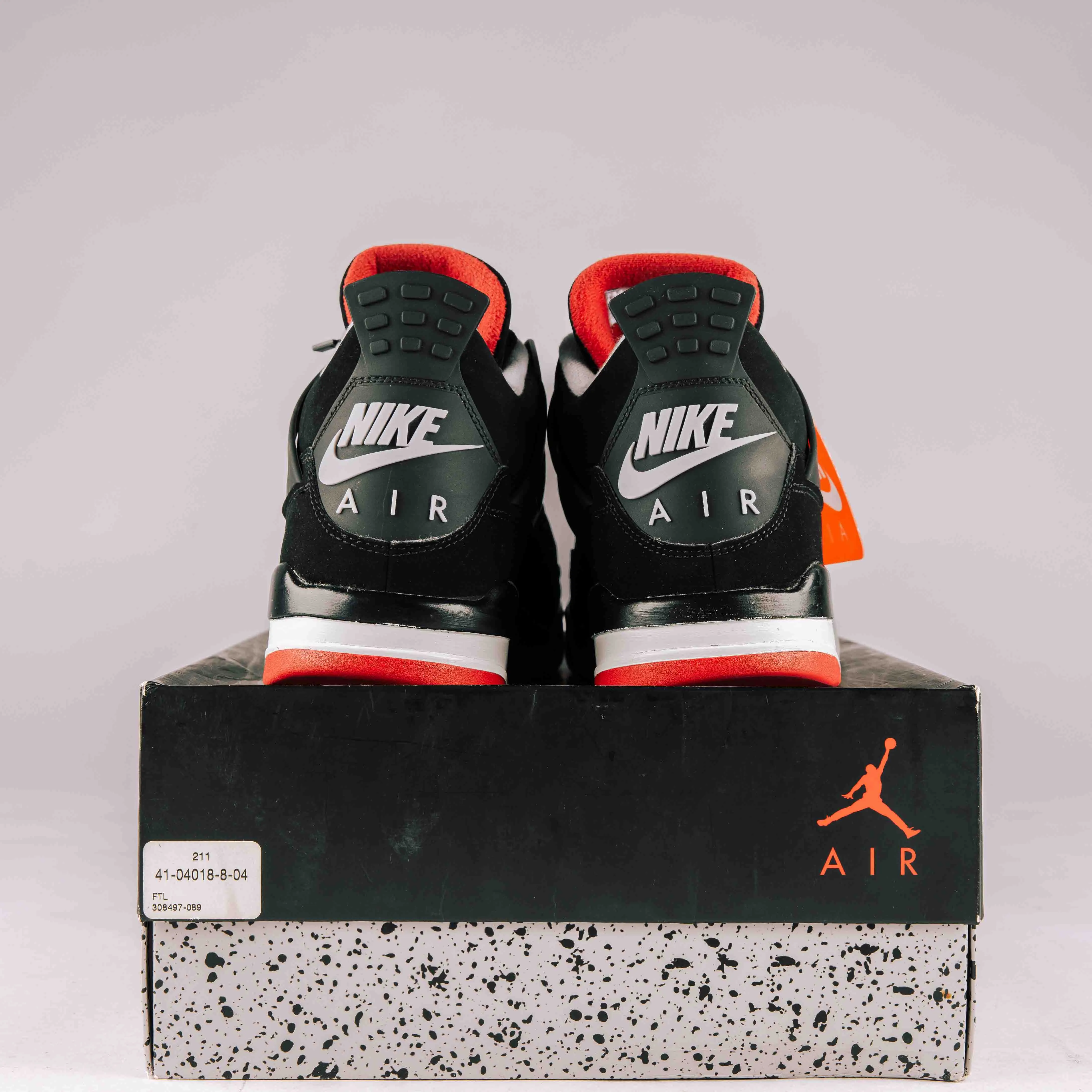 Jordan 4 Retro Bred (2019) - Used - Rep Box - 0049