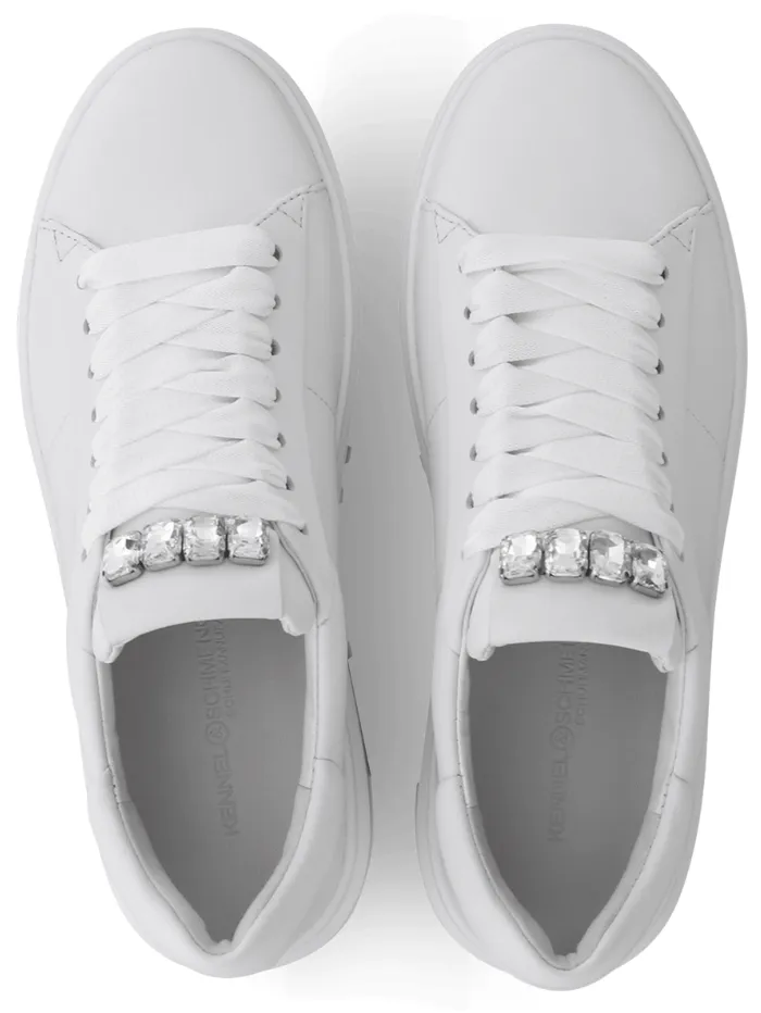 Kennel & Schmenger Women's TURN White Trainers With Crystal Detail 51-18790-627