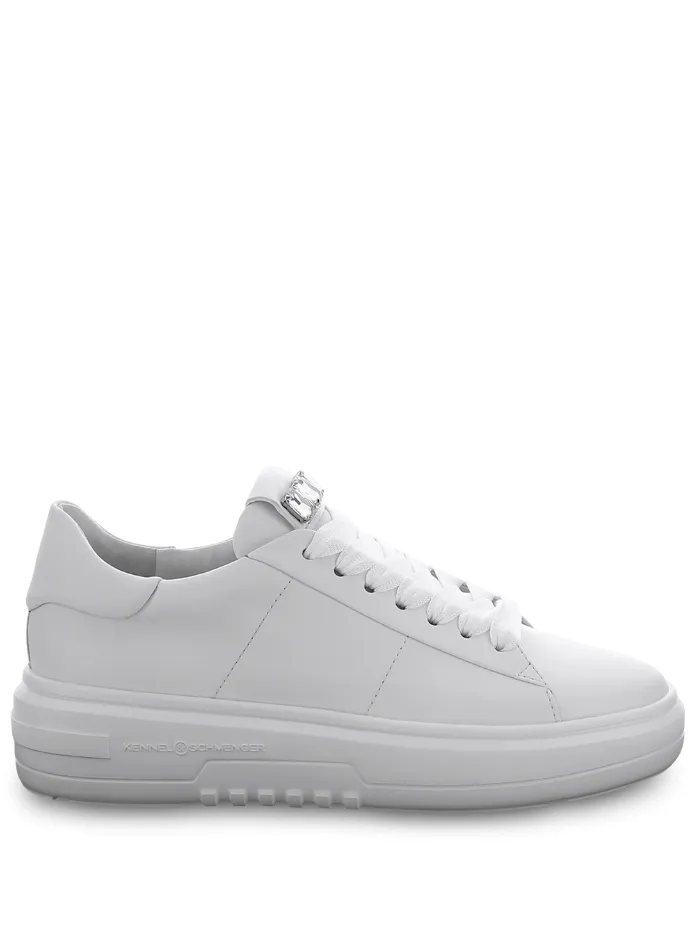 Kennel & Schmenger Women's TURN White Trainers With Crystal Detail 51-18790-627
