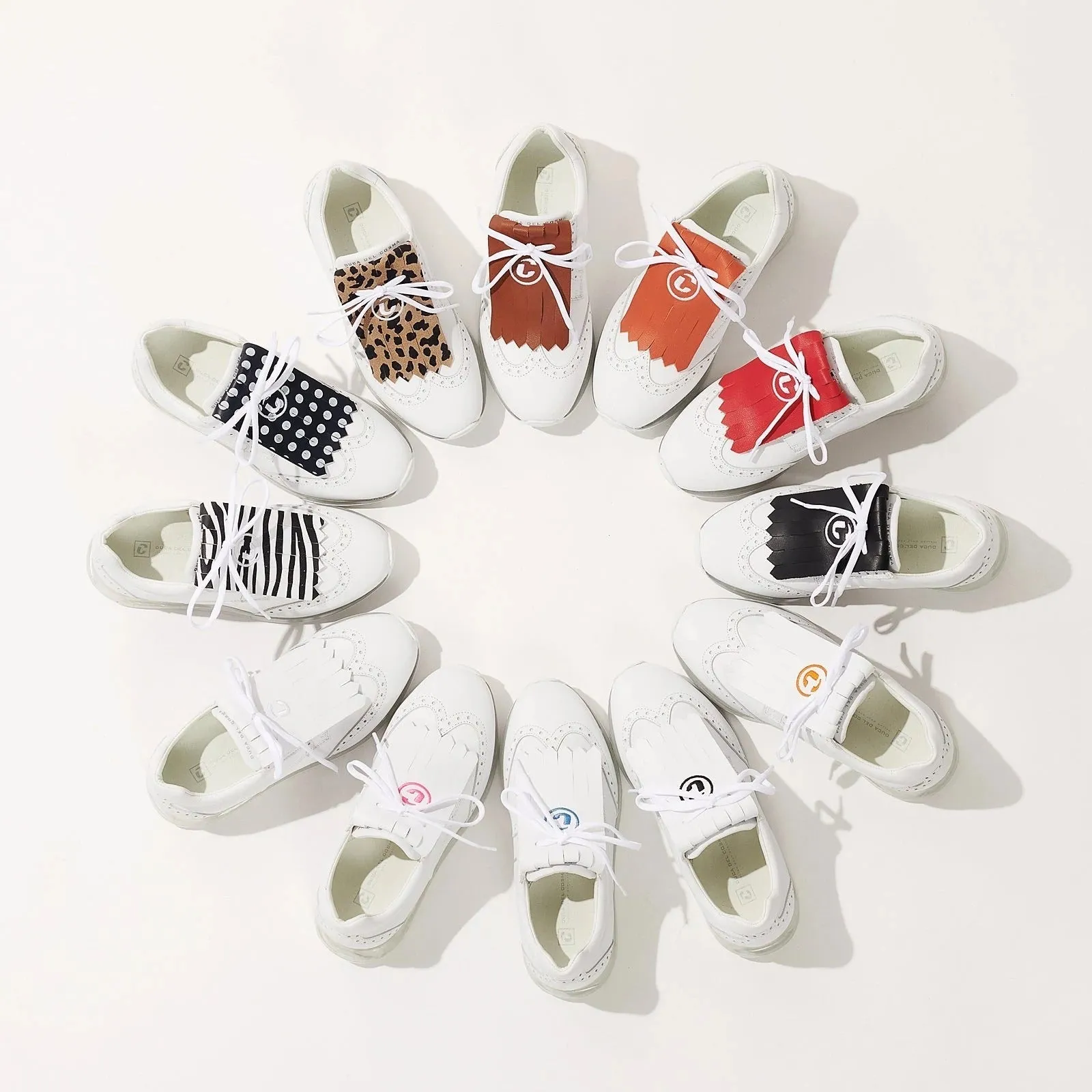 KILTIE WHITE/BLACK