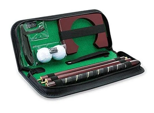 KOVOT Golf Gift Set - Office Golf Putting Travel Set   Golf Door Stopper
