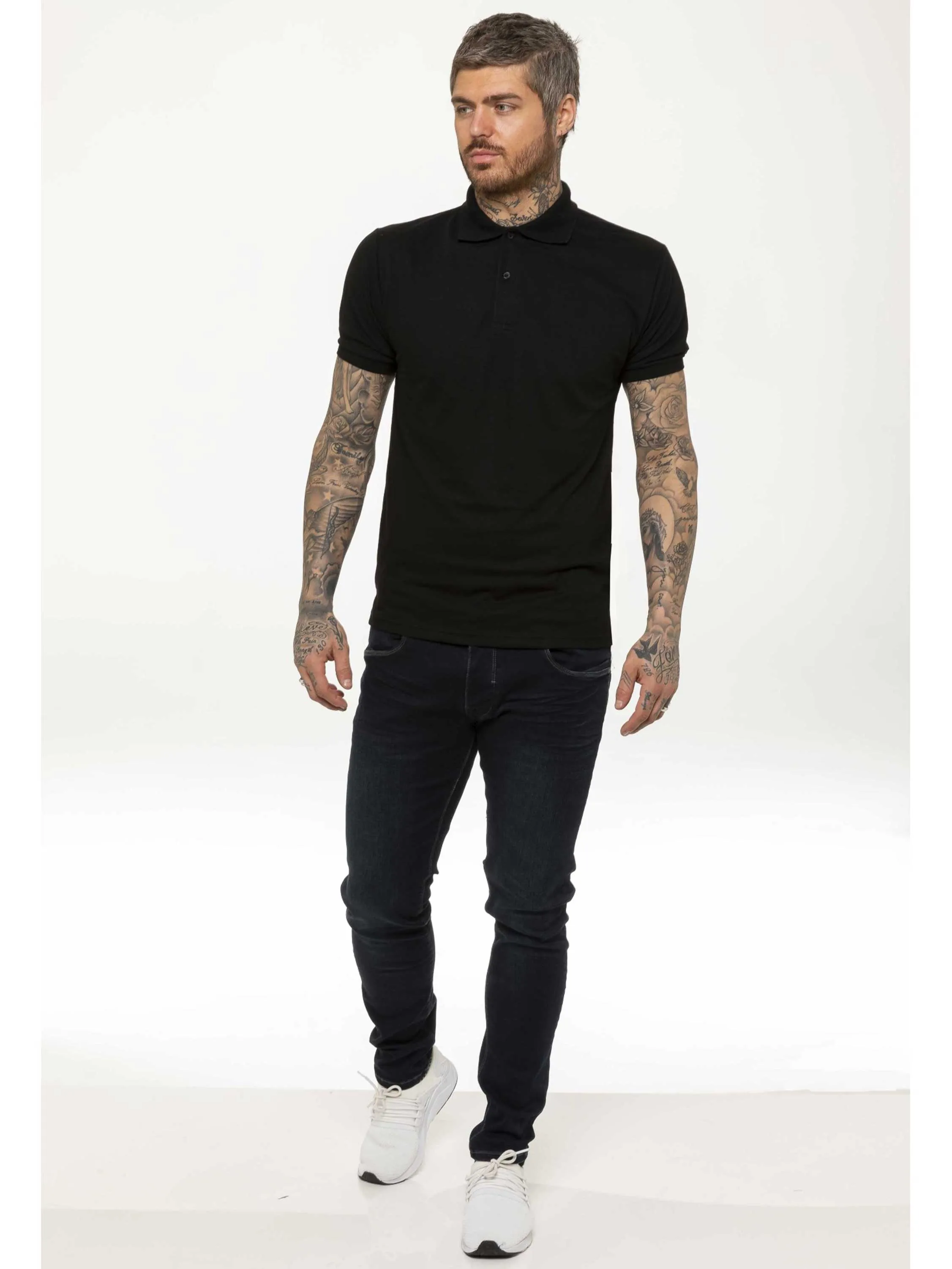 Kruze | Mens Pique Polo T-Shirt