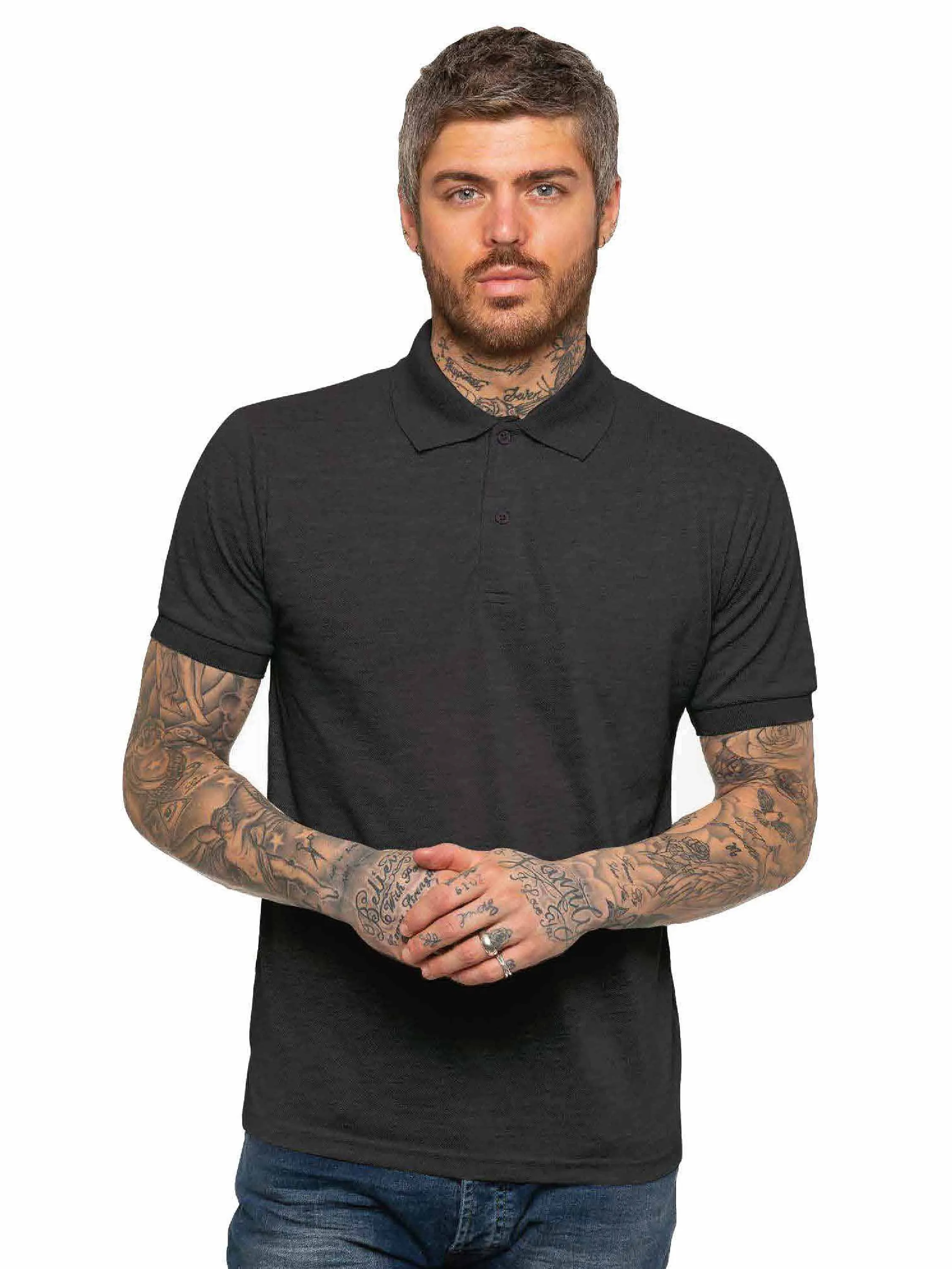 Kruze | Mens Pique Polo T-Shirt