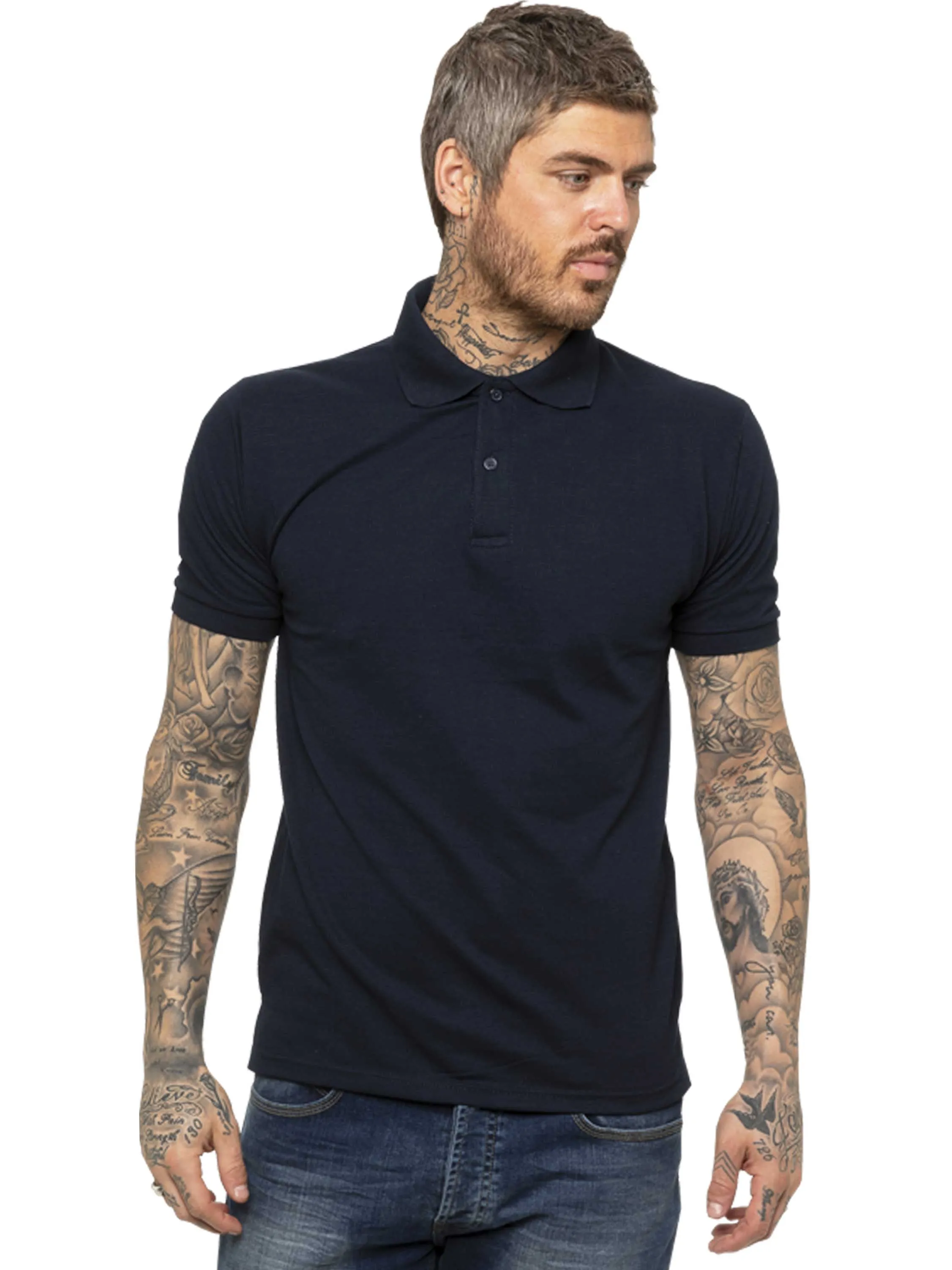Kruze | Mens Pique Polo T-Shirt