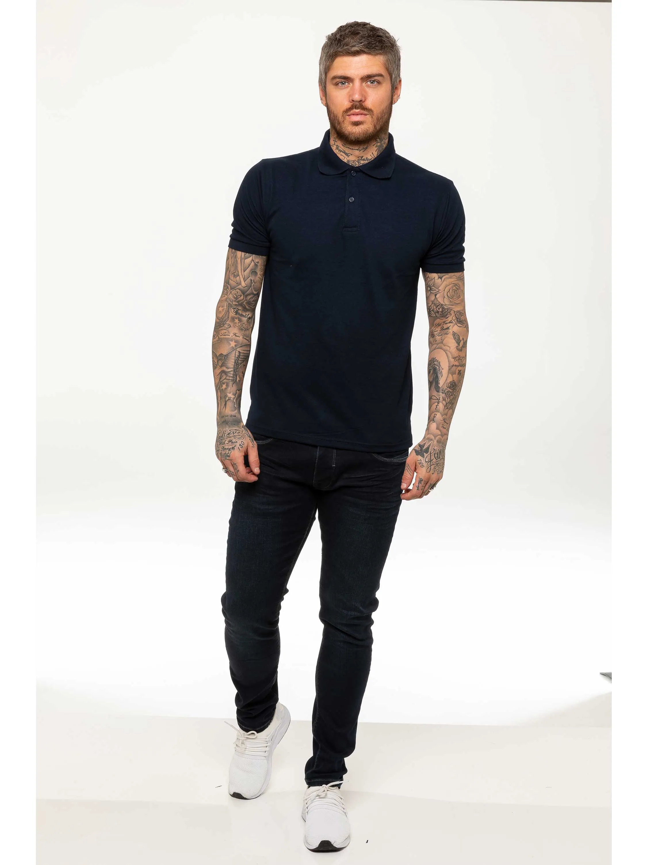 Kruze | Mens Pique Polo T-Shirt