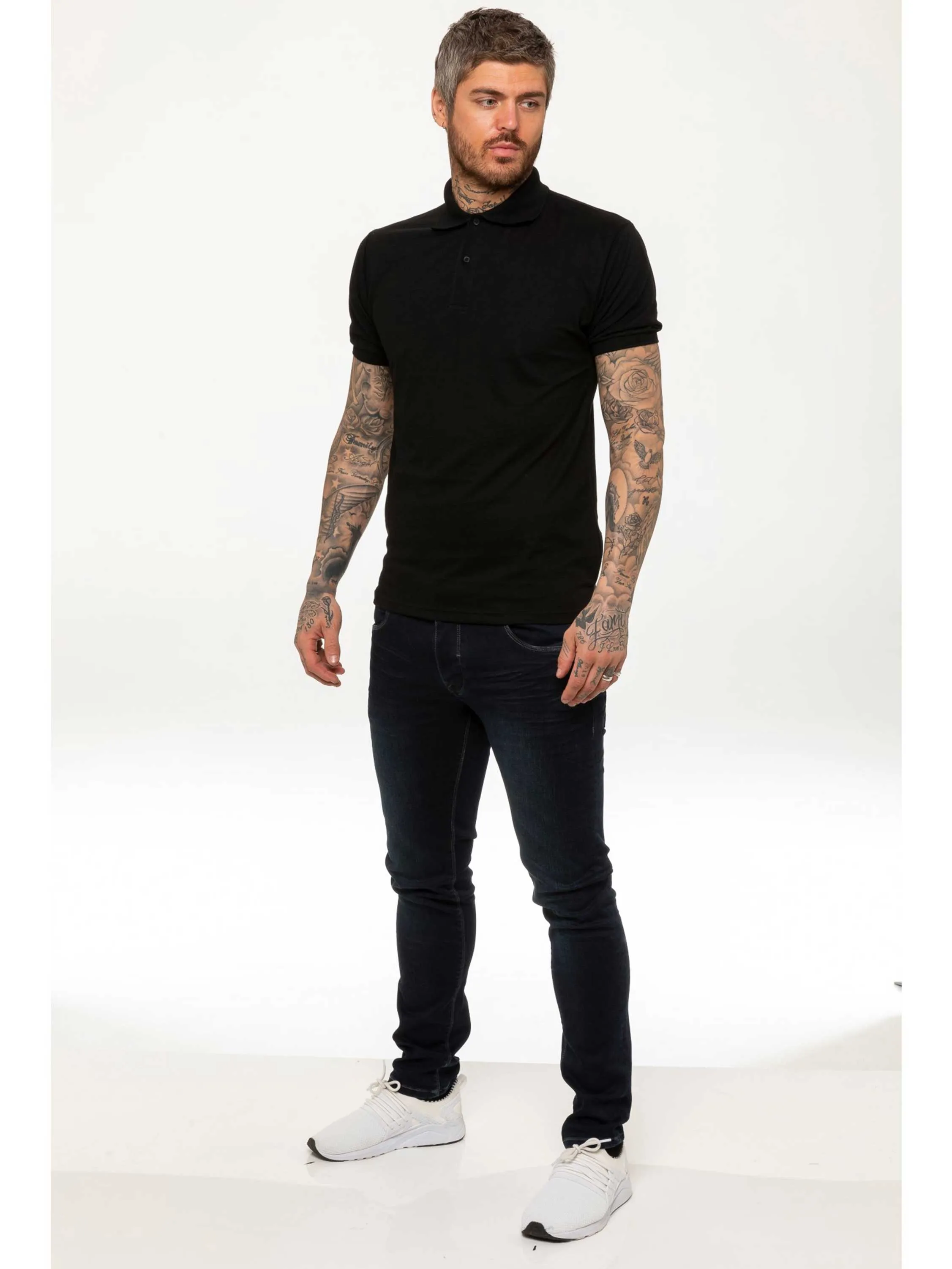 Kruze | Mens Pique Polo T-Shirt