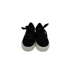 Lace Up Rhinestone Sneakers