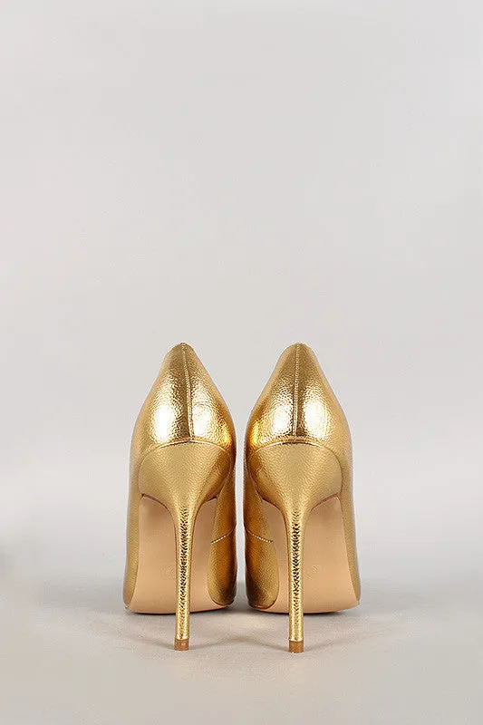 Liliana Metallic Pointy Toe Pump