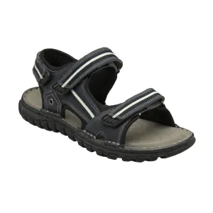Lotus Mens Gus Sandal Blue Leather