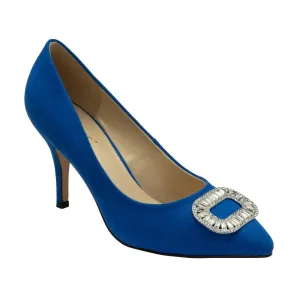 Lotus Occasion Wear Court shoe Florina Cobalt Blue ULB426