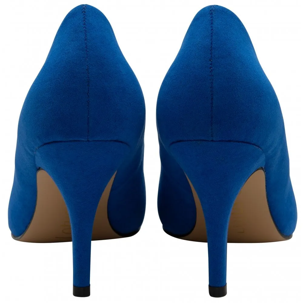 Lotus Occasion Wear Court shoe Florina Cobalt Blue ULB426