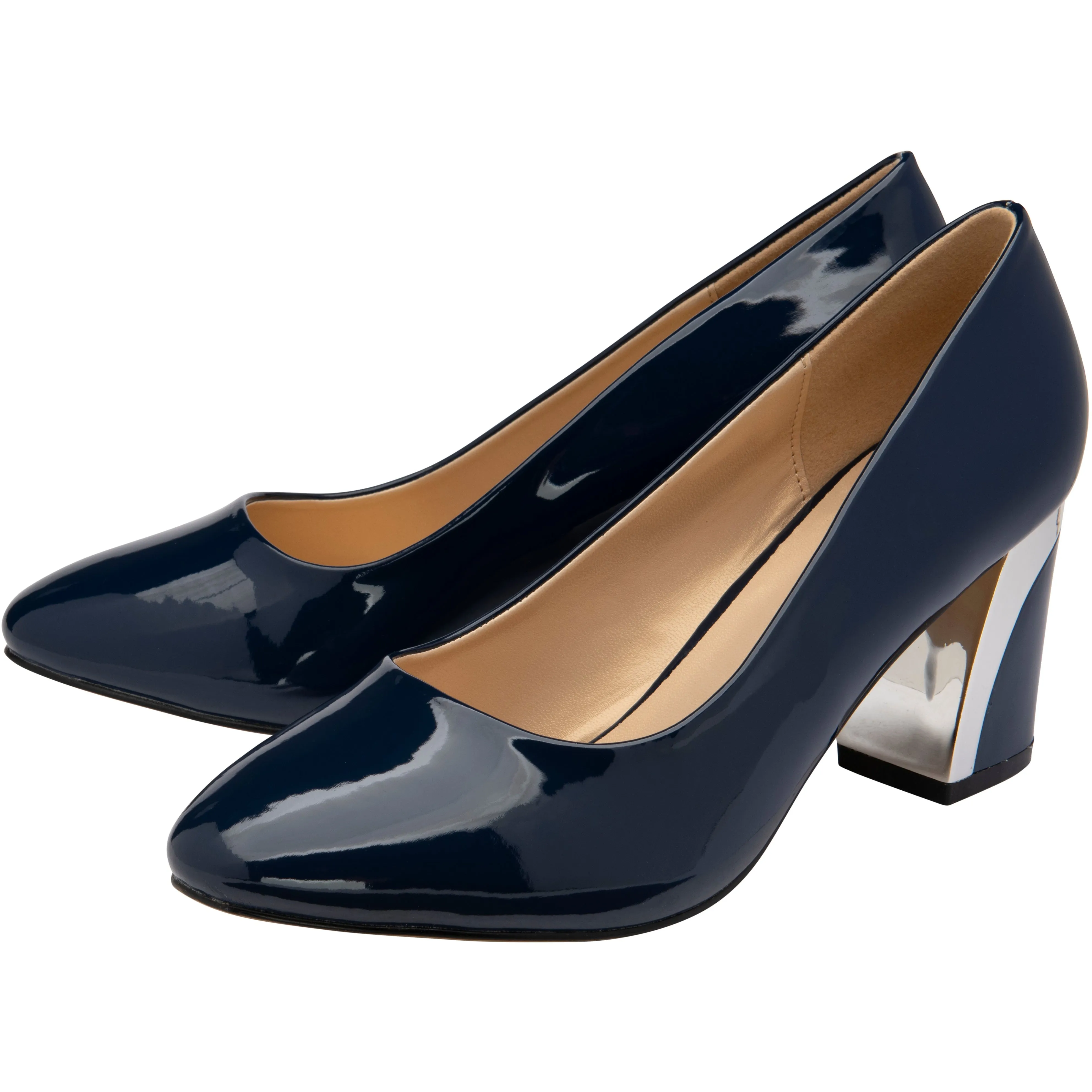 Lotus Occasion Wear Shoe Eden NAVY PAT ULS394