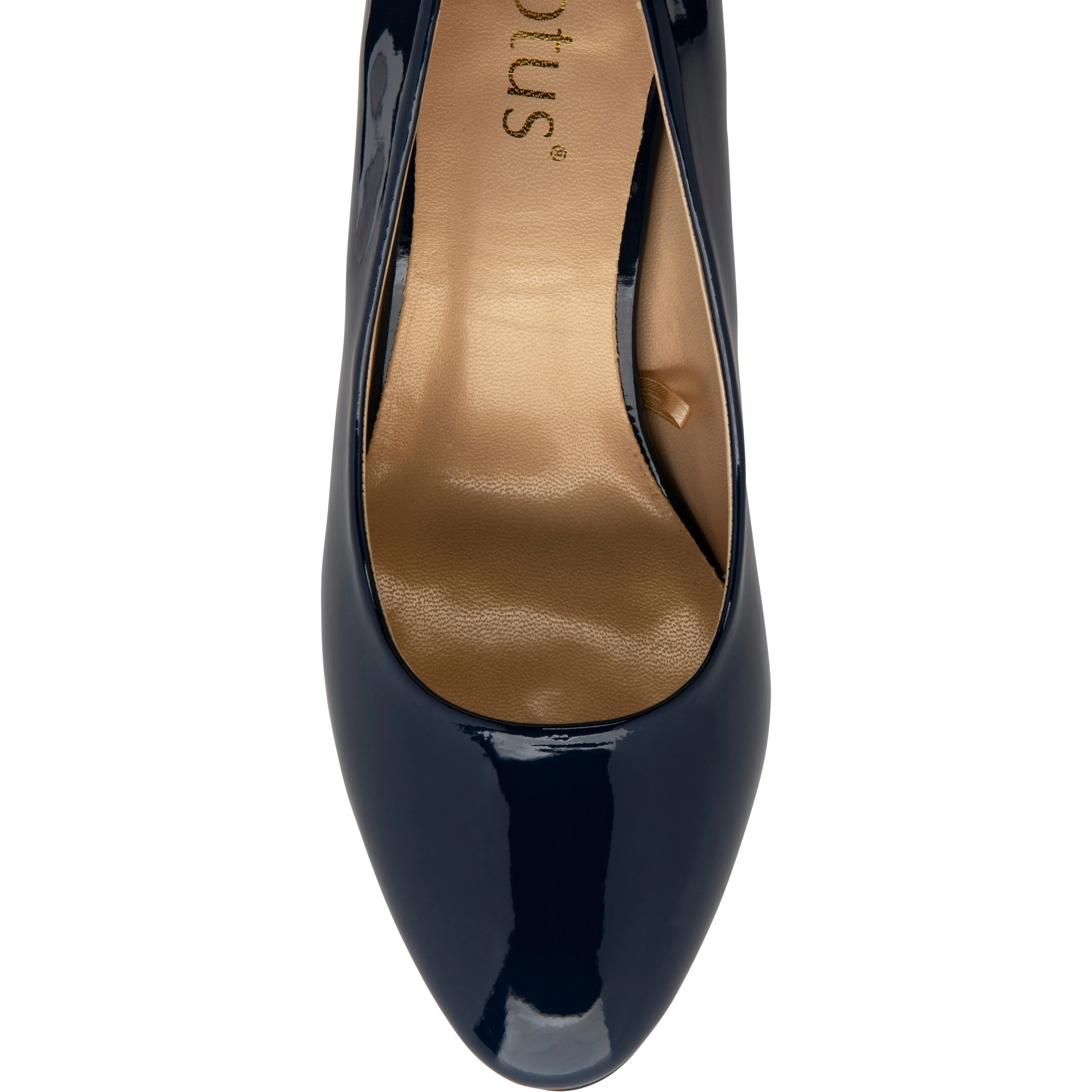 Lotus Occasion Wear Shoe Eden NAVY PAT ULS394