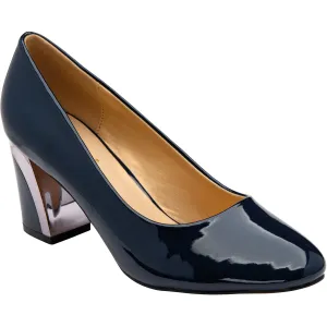 Lotus Occasion Wear Shoe Eden NAVY PAT ULS394