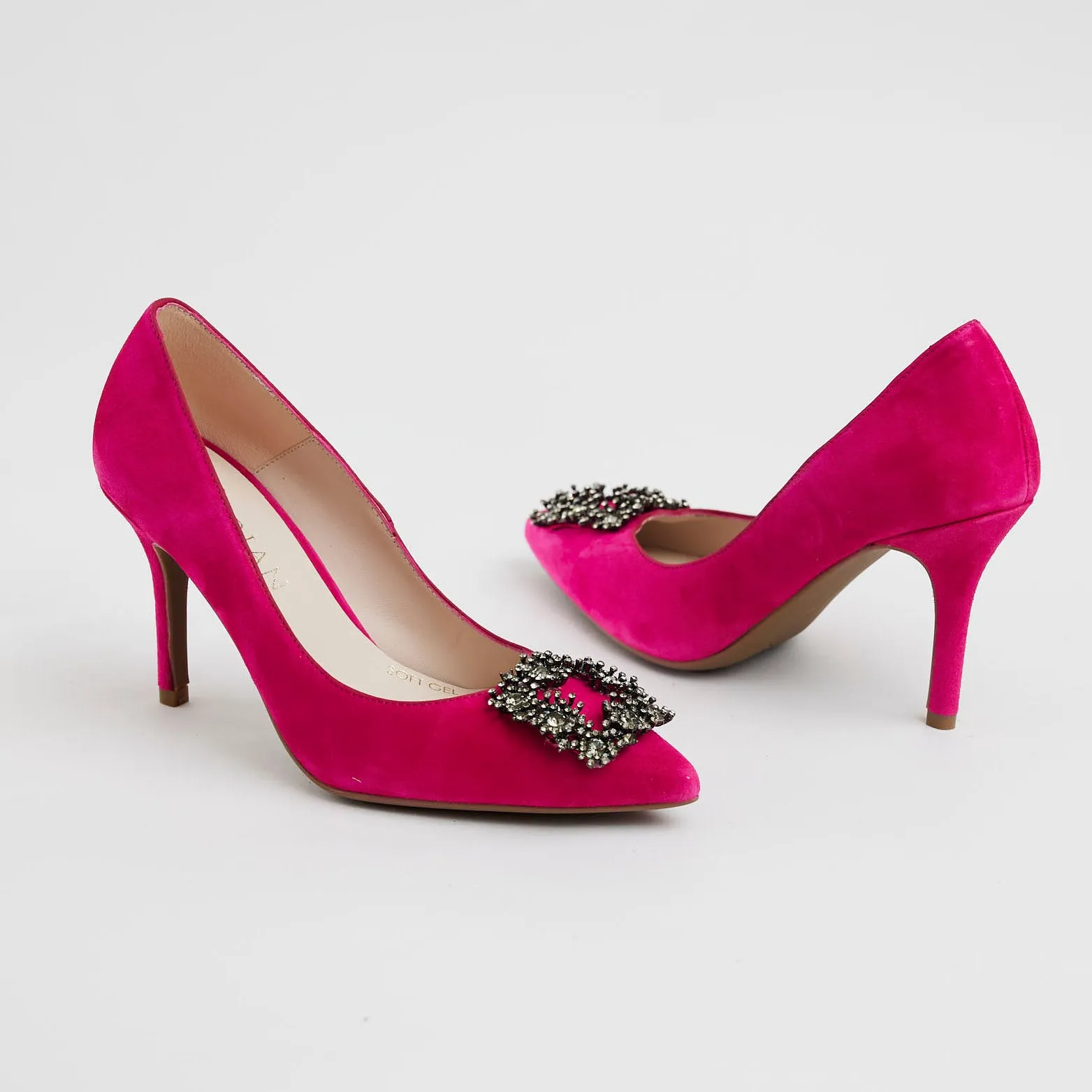 Marian Fuchsia High Heels
