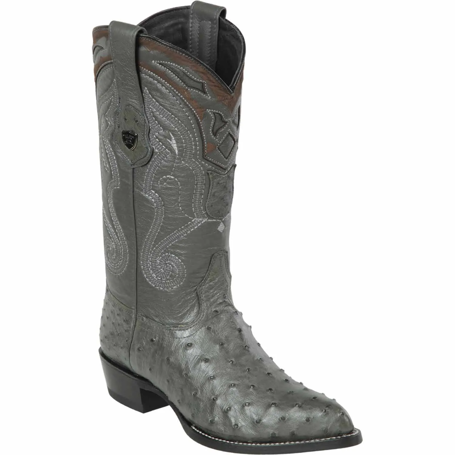 Men's Wild West Ostrich Skin J Toe Boot 2990309