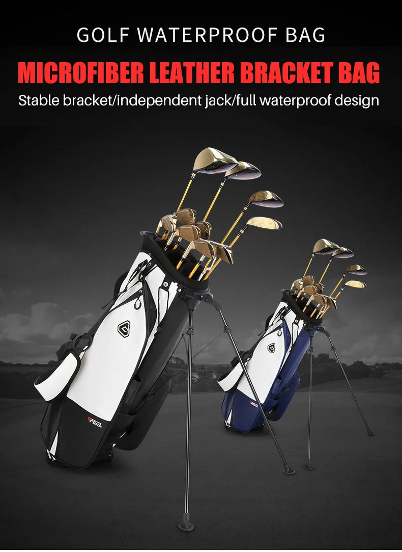 Microfibre Leather Stand Bag