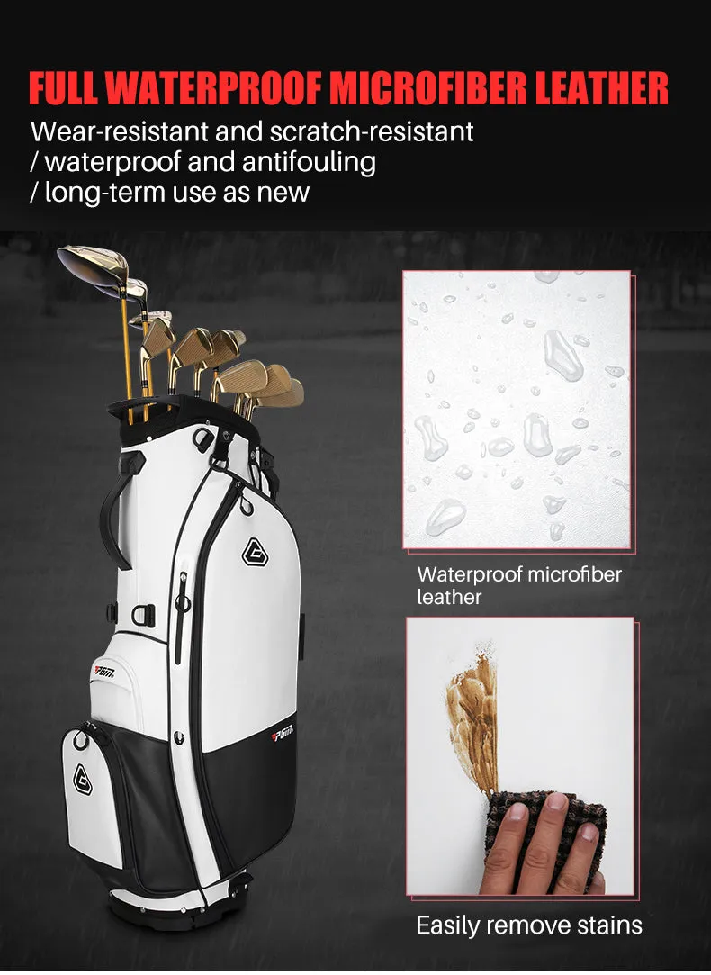 Microfibre Leather Stand Bag