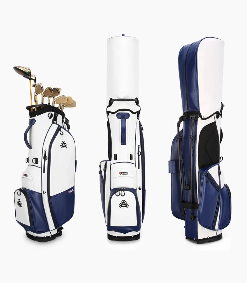 Microfibre Leather Stand Bag