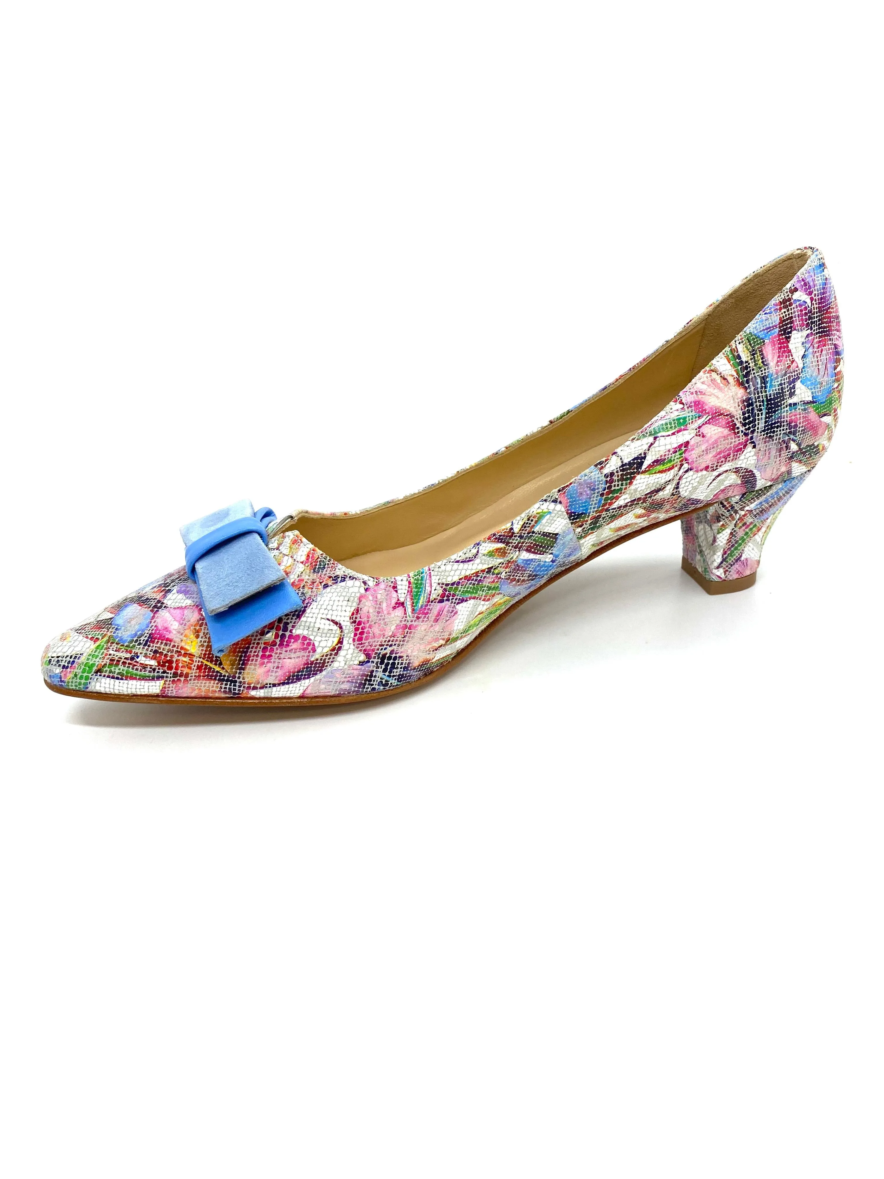 Millie Mid Heel Court Shoe
