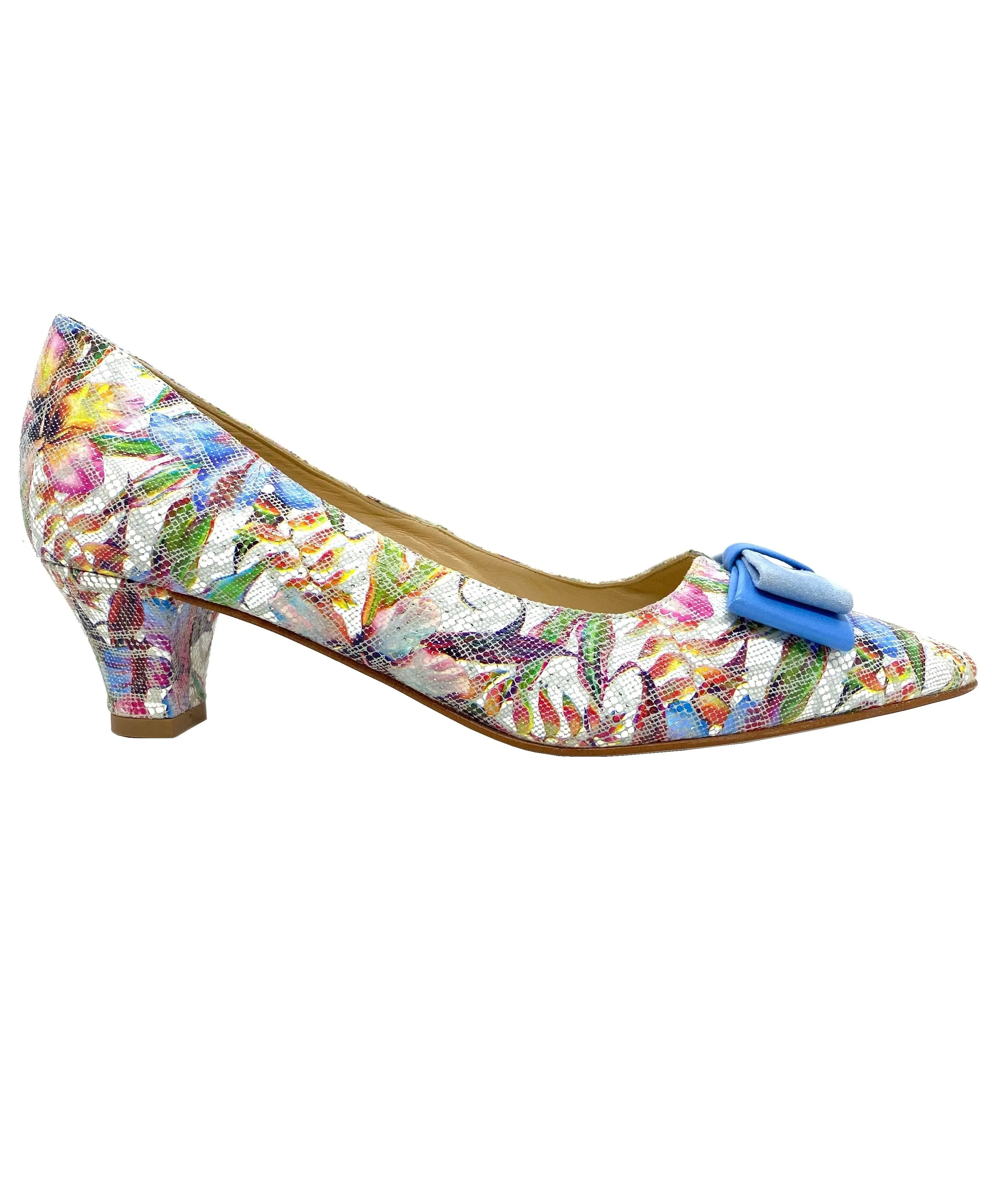 Millie Mid Heel Court Shoe