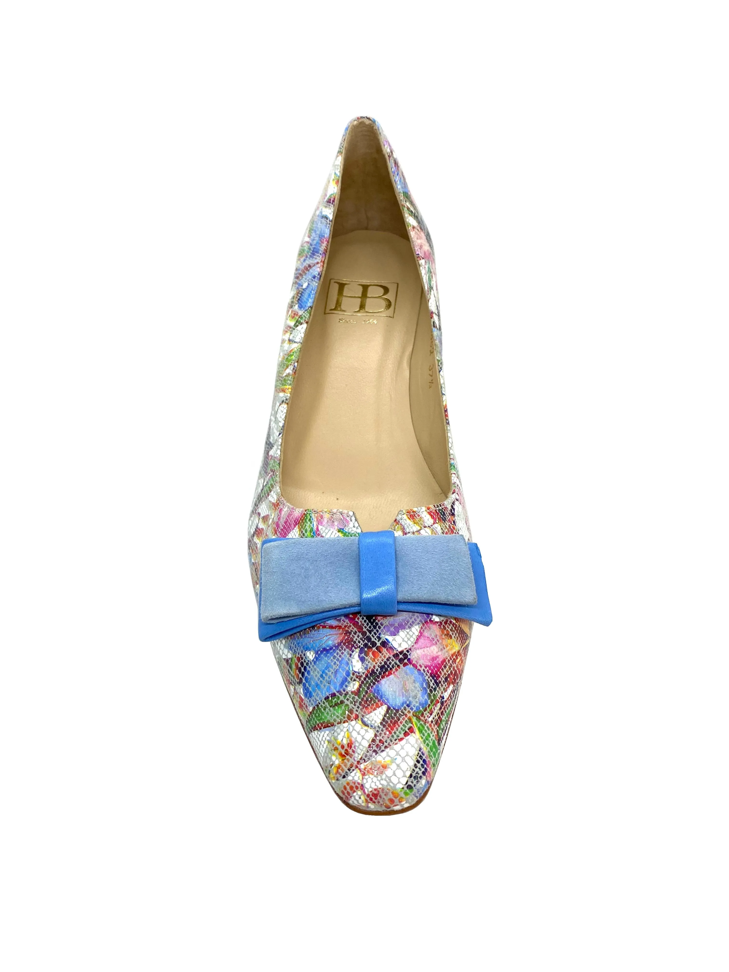 Millie Mid Heel Court Shoe