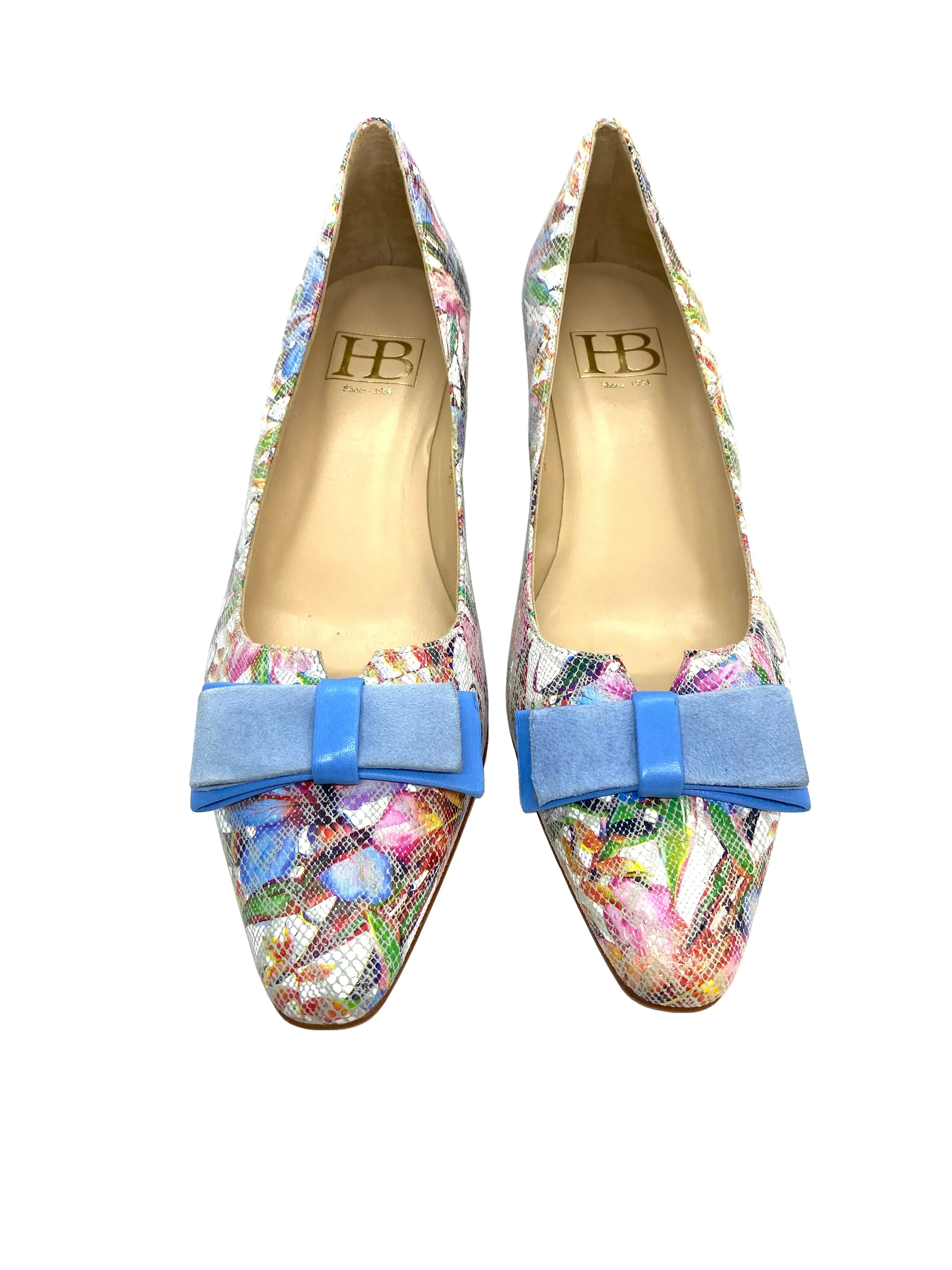 Millie Mid Heel Court Shoe