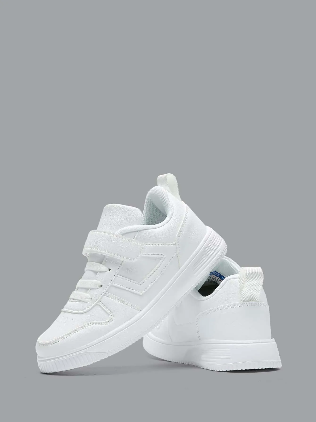 Minimalist Hook-and-loop Fastener Strap Skate Shoes - FD ⚡