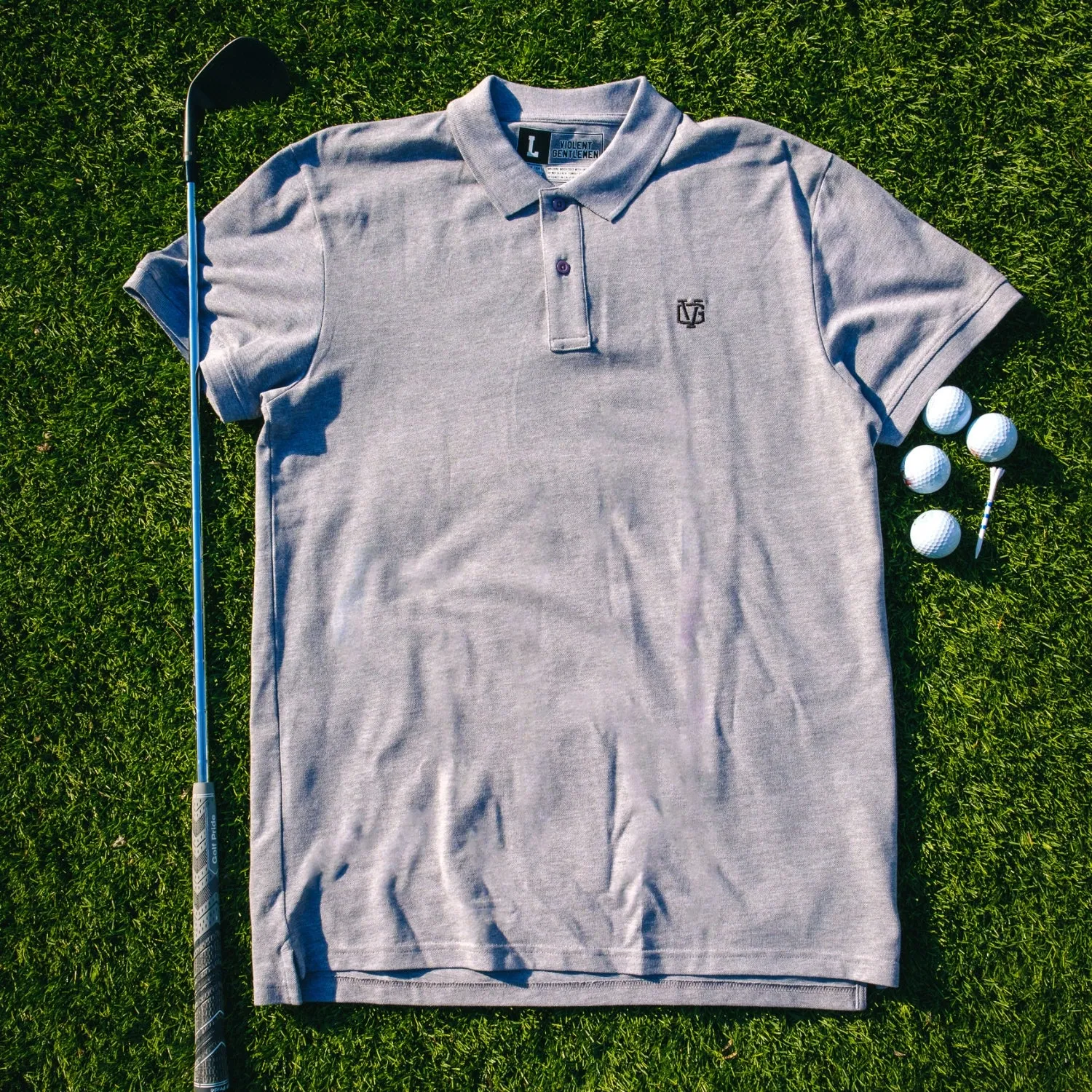 Monogram Pique Polo