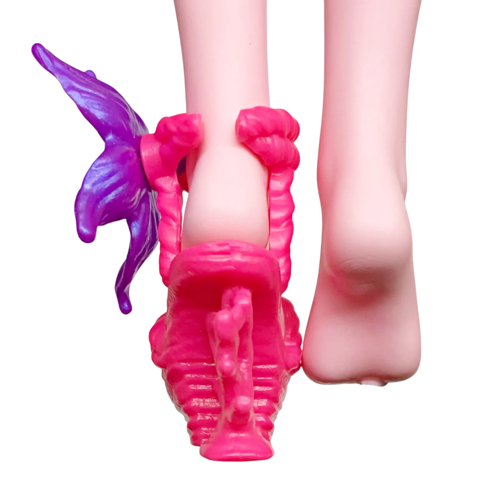 Monster High G3 Lagoona Blue Monster Ball Doll Replacement Left Pink & Purple Flower Shoe