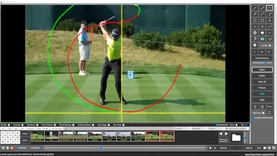 MotionView™ Video Analysis Coaching Software for Golf, Baseball, Tennis, and all other Sports
