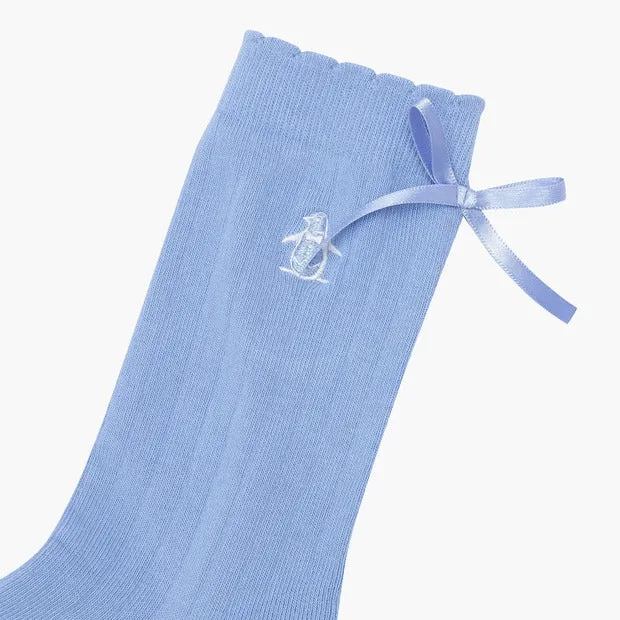 Munsingwear Women's Colorful Quarter Socks Blue