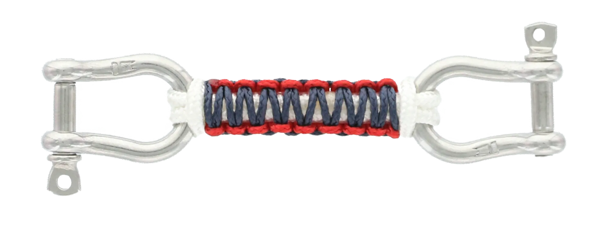 Navy on Red