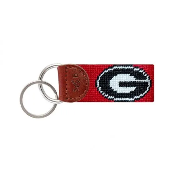 Needlepoint Key Fob