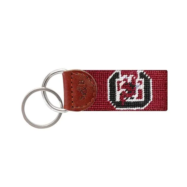 Needlepoint Key Fob