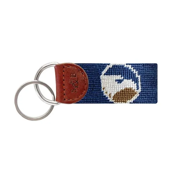 Needlepoint Key Fob