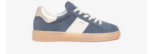 NeroGiardini Blue Suede Retro Trainer