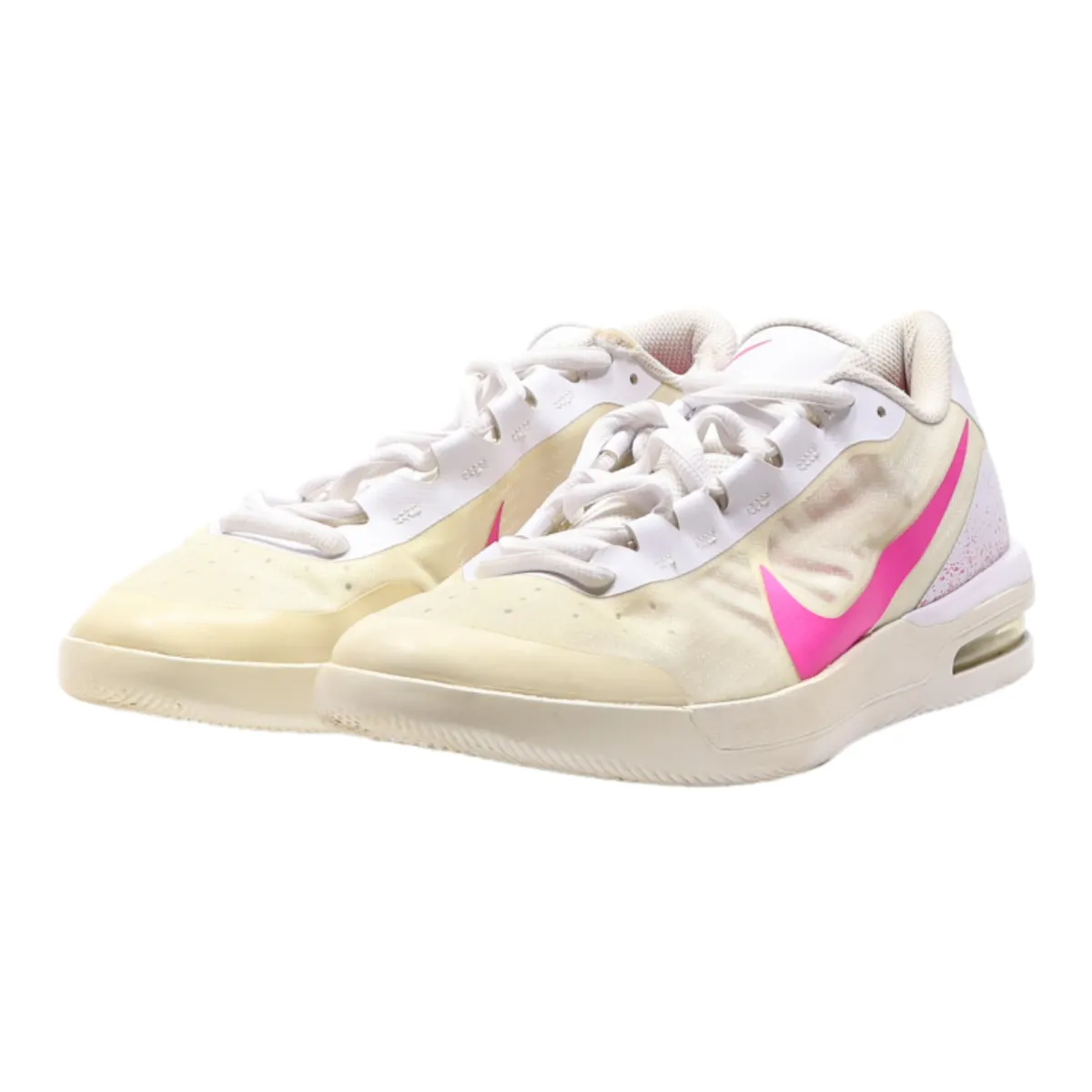 NIKE Air Max Vapor Wing MS Sneaker Trainers Beige Synthetic Womens UK 8.5
