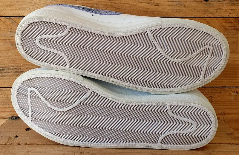 Nike Blazer Low Platform Trainers UK5.5/US8/EU39 DV6978-100 Snakeskin White