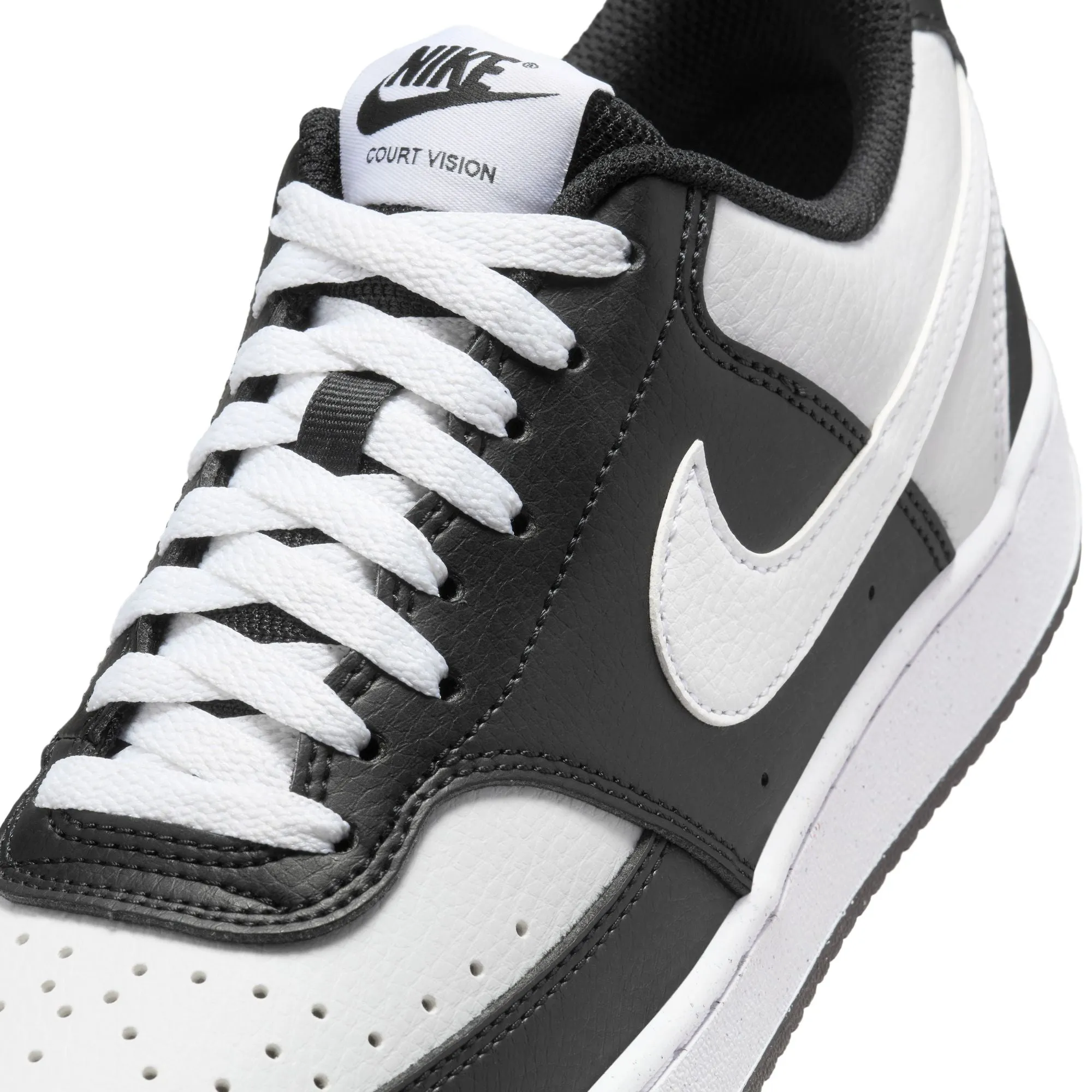 Nike Court Vision Low - Next Nature - Black/White