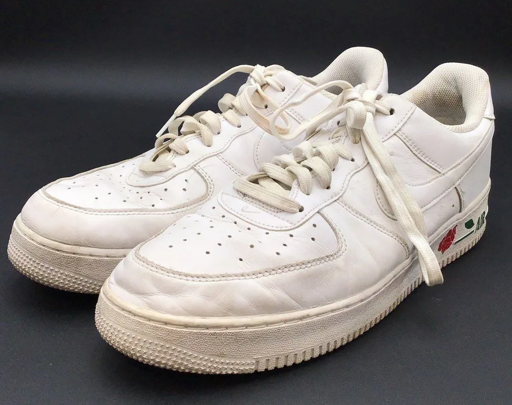 Nike Men's Air Force 1 Low CU6312-100 White Low-Top Athletic Shoes - Size 13