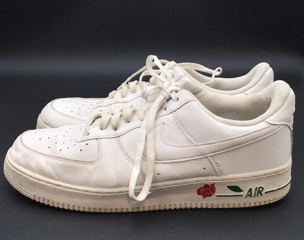 Nike Men's Air Force 1 Low CU6312-100 White Low-Top Athletic Shoes - Size 13