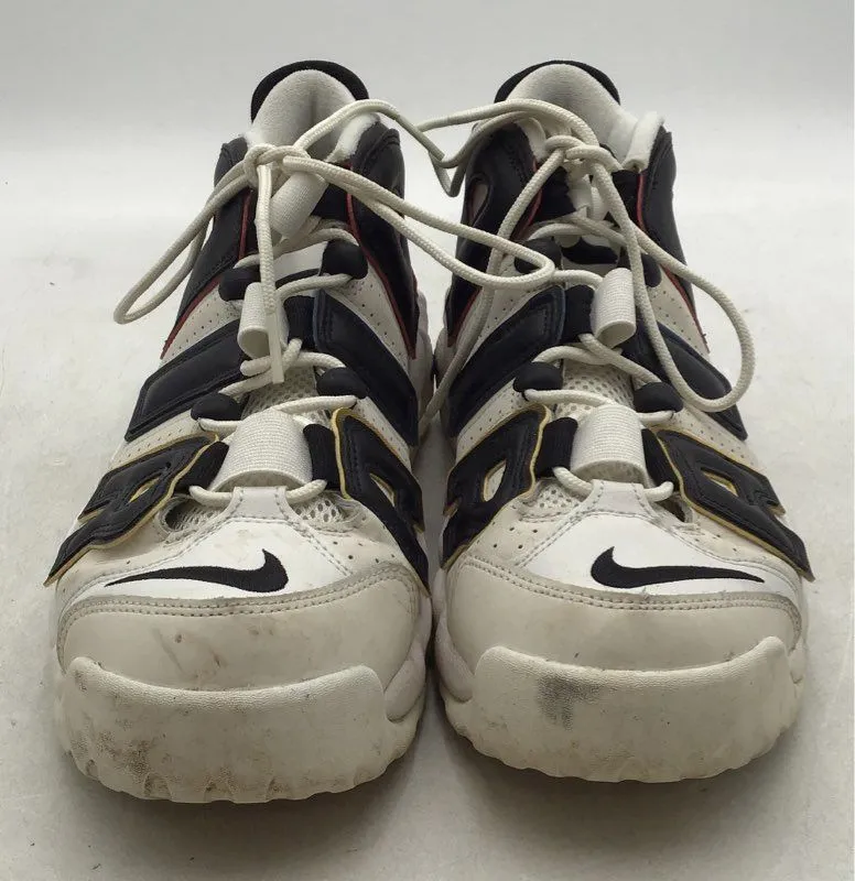 Nike Men's Air More Uptempo '96 Black White Athletic Shoes - Size 9.5