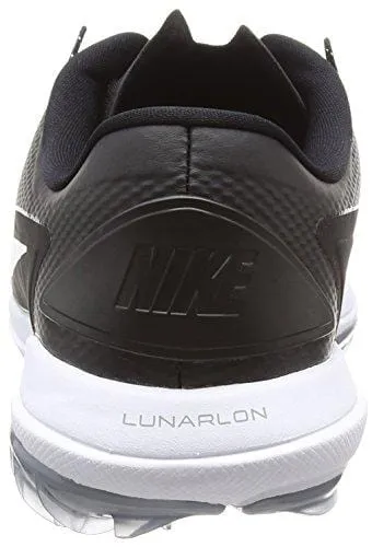 Nike Men's Lunar Control Vapor 2 Golf Shoes, Black/White/Cool Gray, 10.5 M US