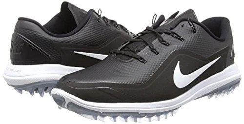 Nike Men's Lunar Control Vapor 2 Golf Shoes, Black/White/Cool Gray, 10.5 M US