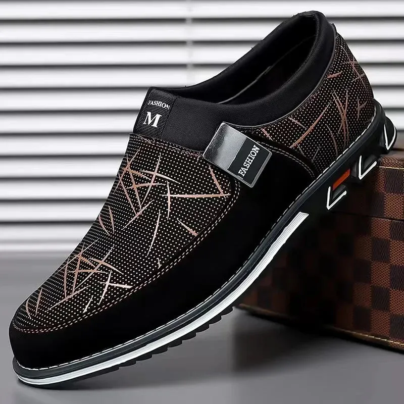 Office Floral Pattern Men Formal Leather Luxury Fashion Groom Wedding Oxford Formal Shoes Men Erkek Deri Ayakkabı Modelleri