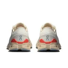 On Cloud Women's Cloud X4 Running Shoes- Ivory/ Salmon